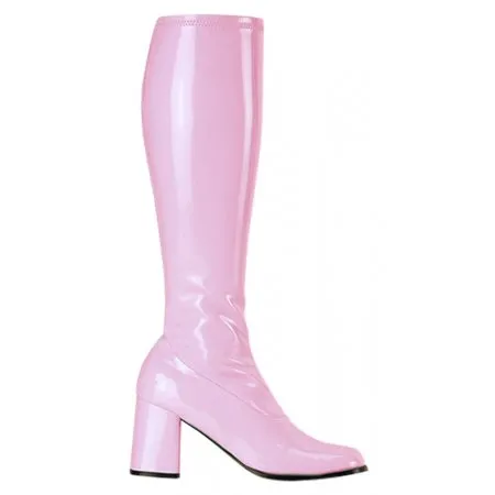 3" Block Stretch Gogo Boots (Gogo-300 Final Sale)