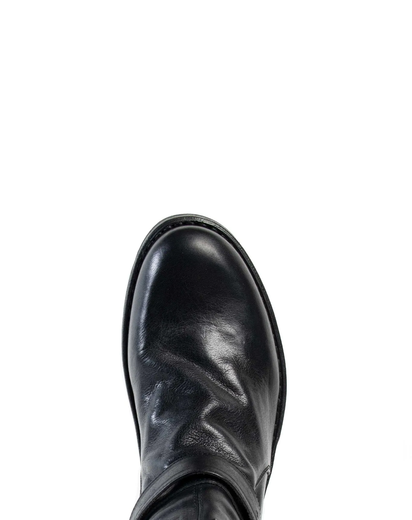 713 Black Leather Boots
