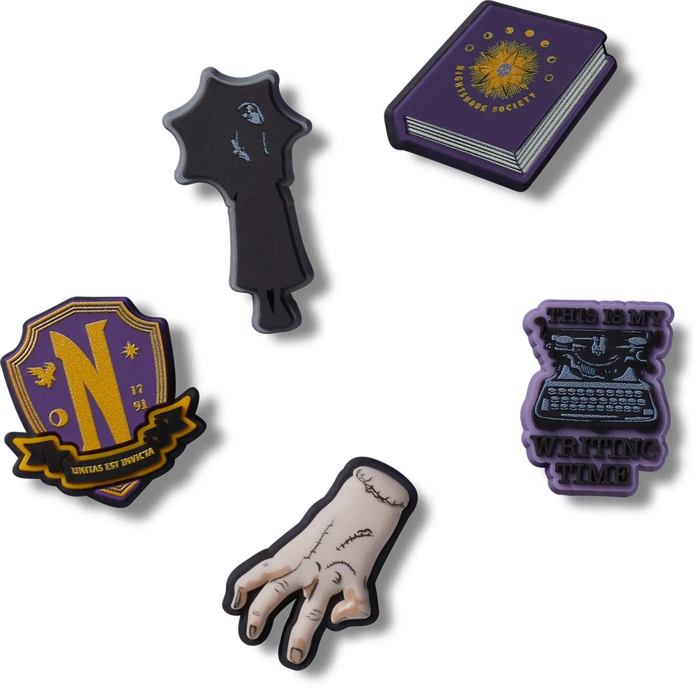 Addams Family 5 Pack Jibbitz