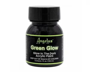 ANGELUS GREEN GLOW IN THE DARK PAINT 29ML