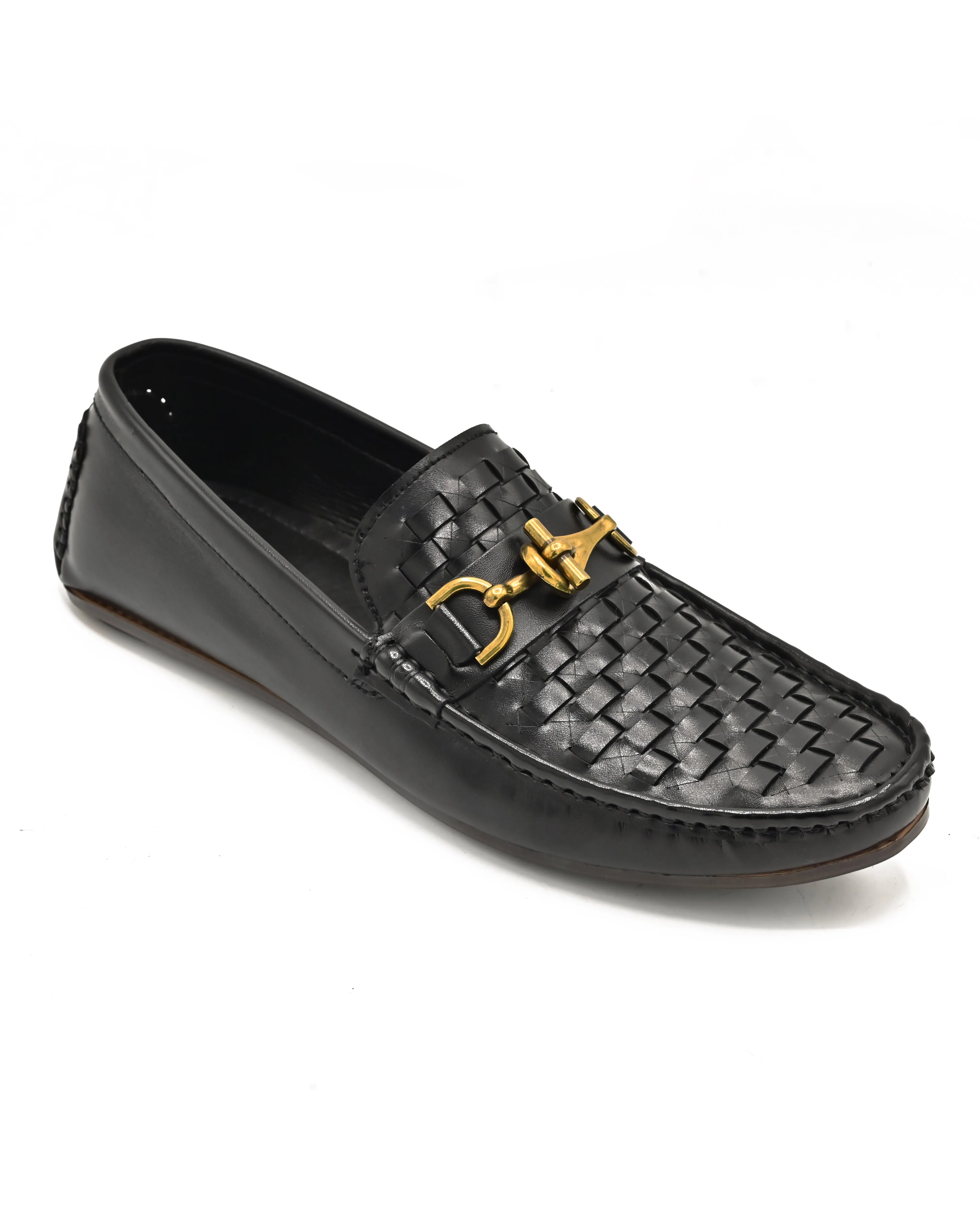 BLK-LOAFERS-TM 4438