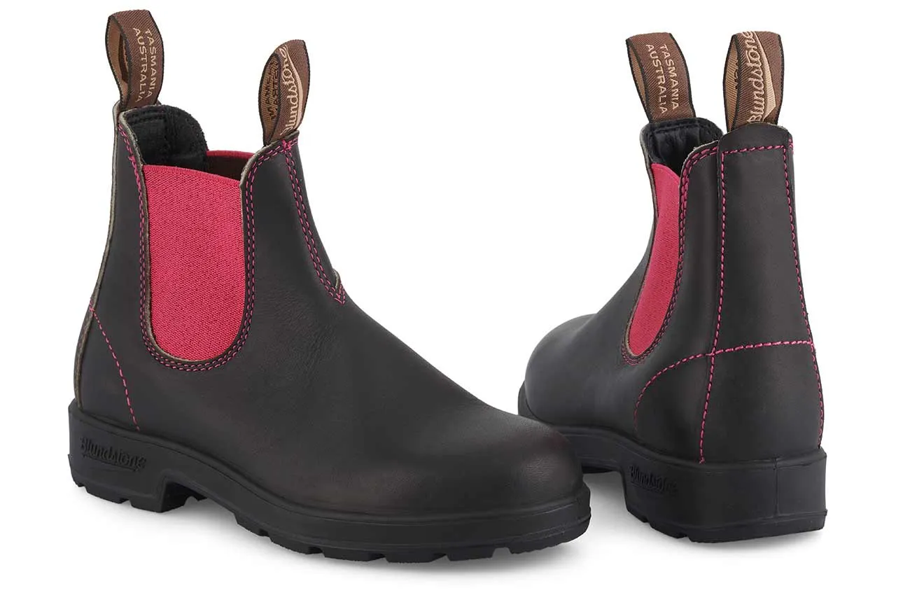 Blundstone 1329 - Original - Brown with Pink Elastic