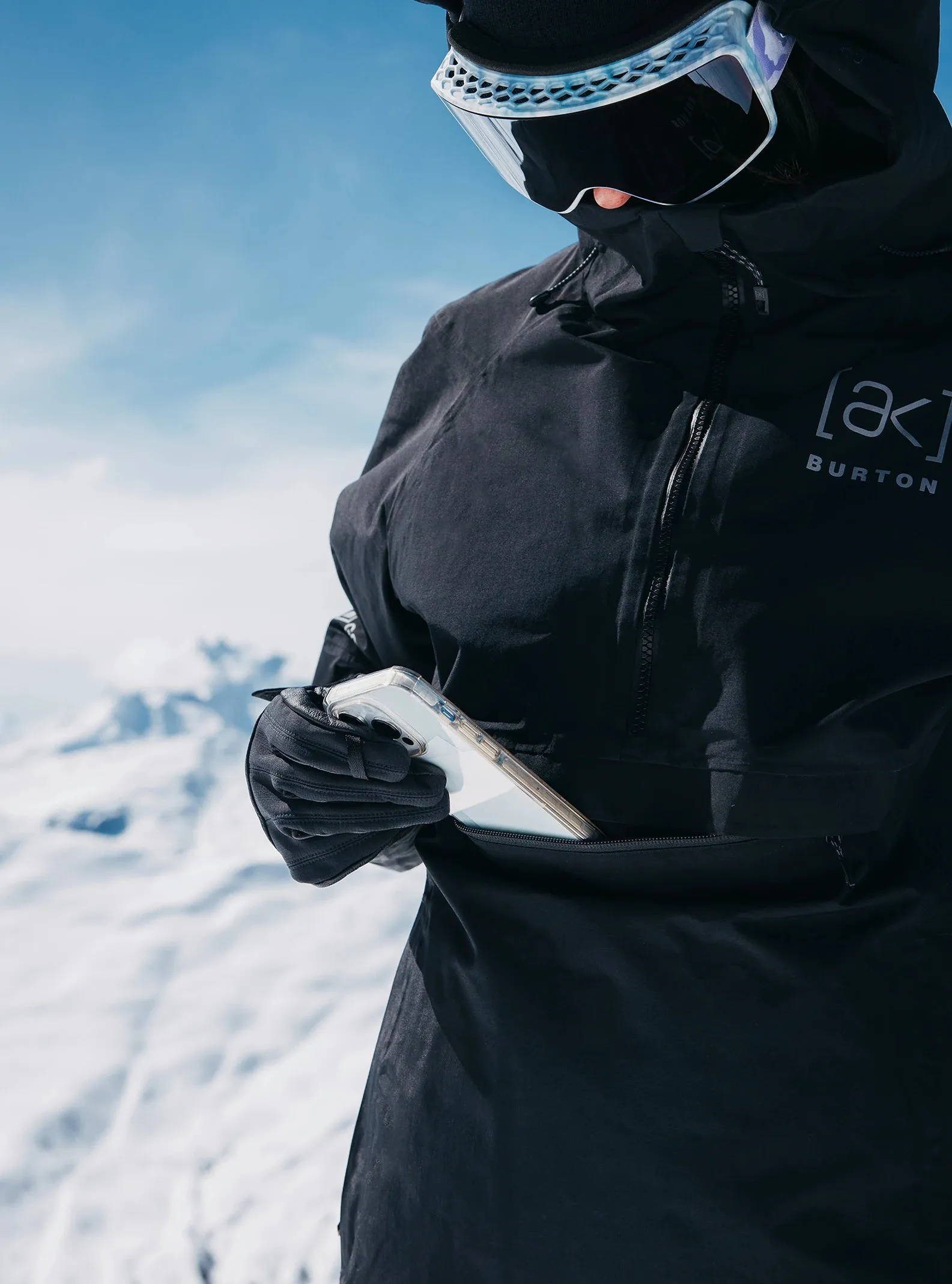 Burton [ak] Kimmy GORE-TEX Anorak Jacket Womens 2025 Black