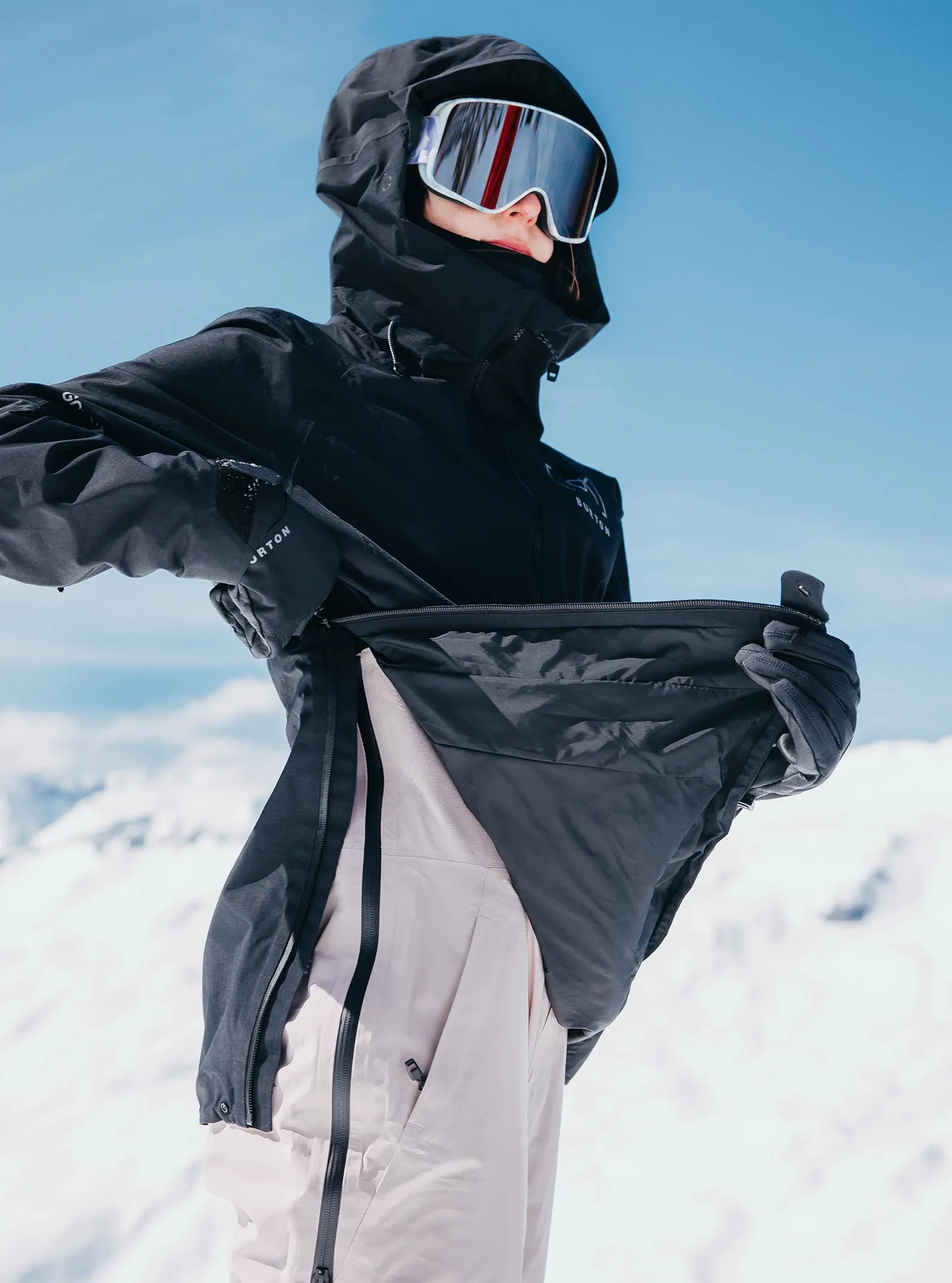 Burton [ak] Kimmy GORE-TEX Anorak Jacket Womens 2025 Black