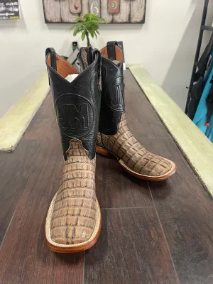 Caiman tail- mink/black