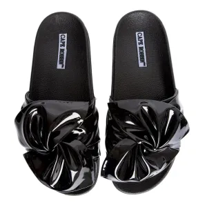 Cape Robbin Moira-72 Black Slides Black