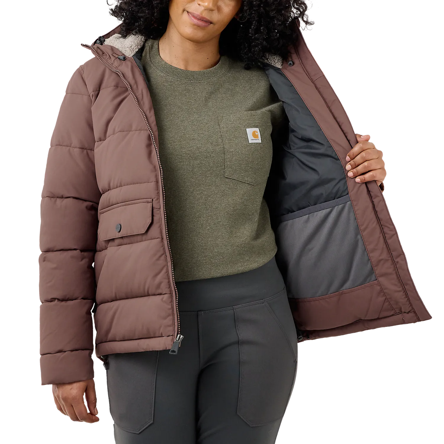 Carhartt Montana Relaxed Fit Insulated Jacket Women - Nutmeg 105457