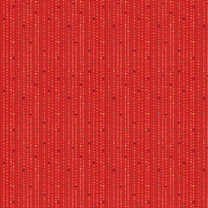 Chloe Pebble Stripe Red