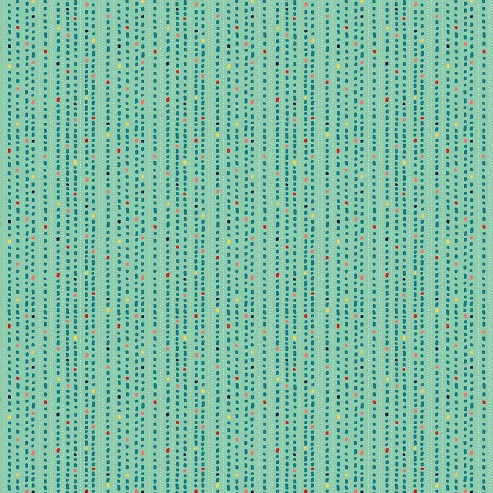Chloe Pebble Stripe Teal