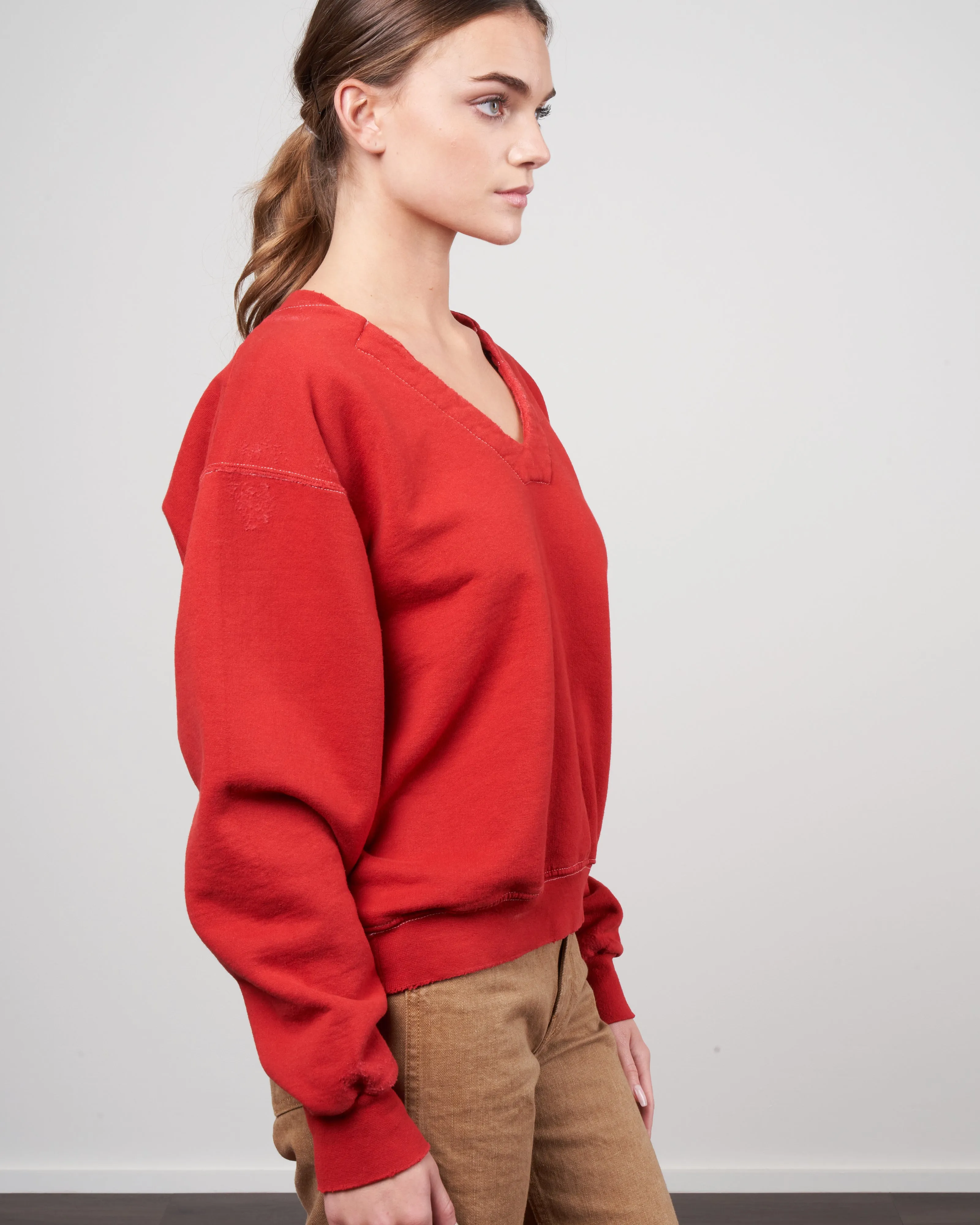 covey sweatshirt - paprika
