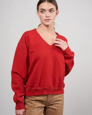 covey sweatshirt - paprika