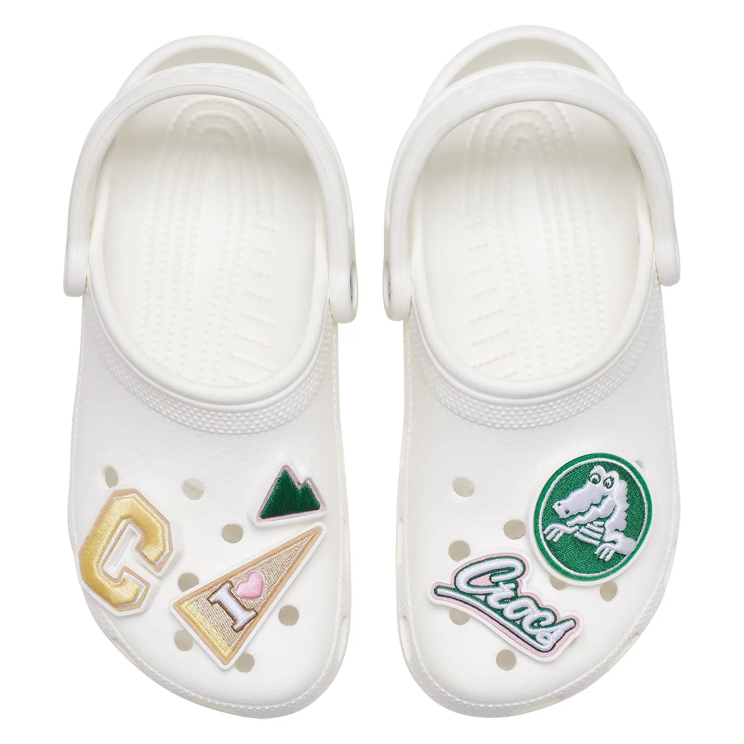 Crocs Varsity Patch 5 Pack Jibbitz