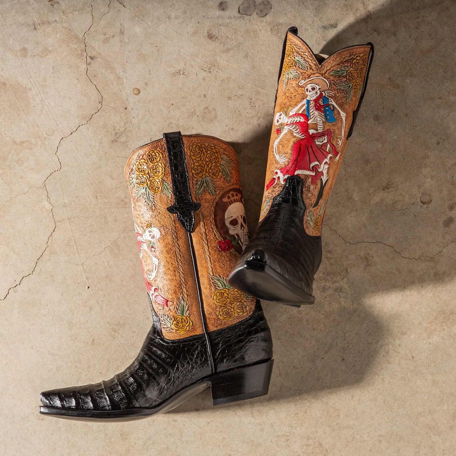 Day of the Dead Boots