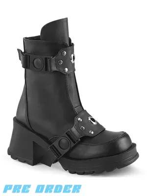 DEMONIA BRATTY-56 - BLACK ✰ PRE ORDER ✰