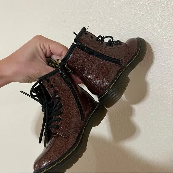 Dr. Martens 1460 Glitter boots 7 toddler