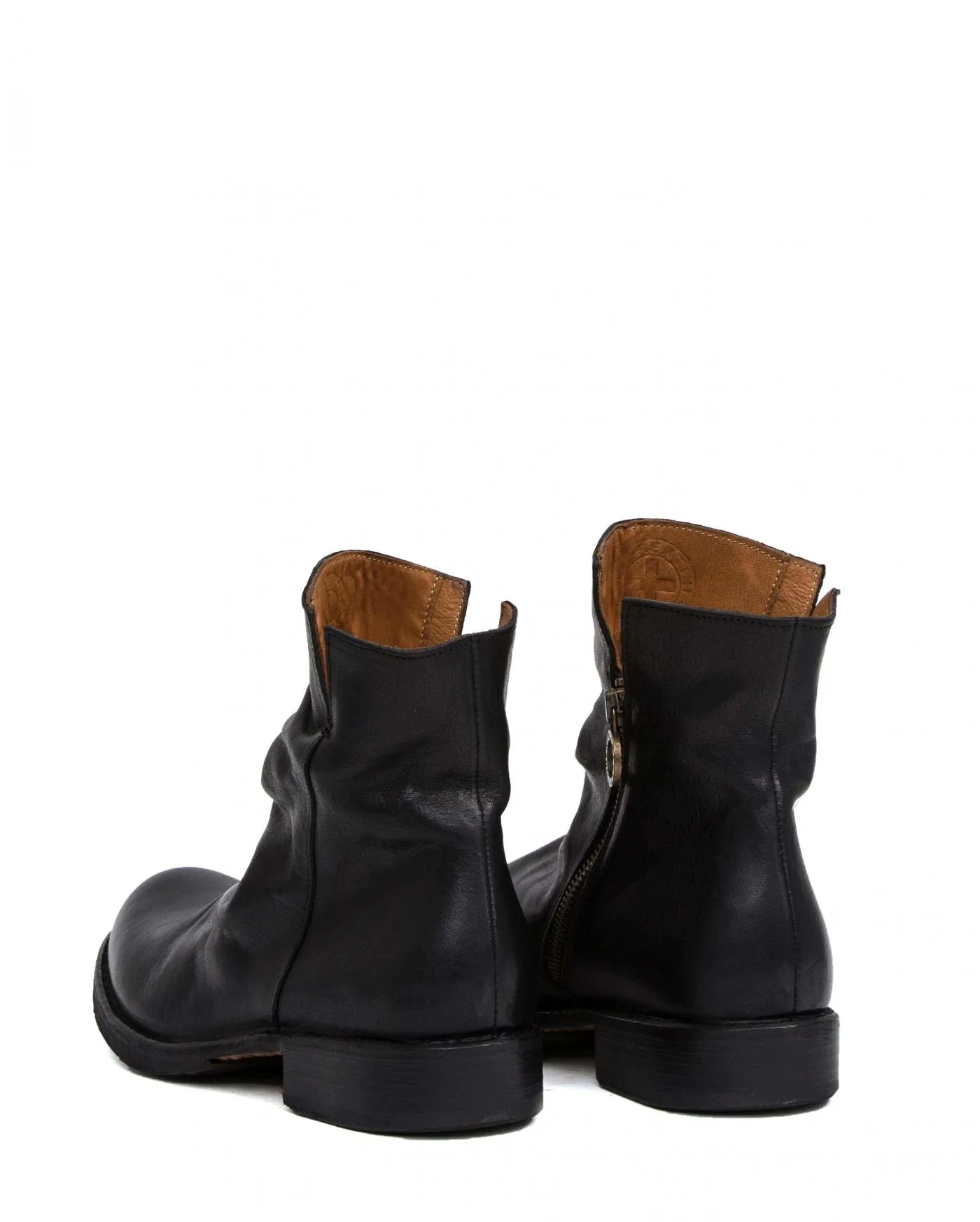ELF Black Leather Boots
