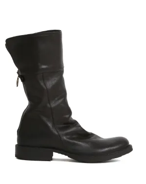ELLA Black Leather Boots