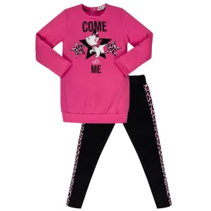 EMC - Disney Marie Come With Me Legging Set - Pink