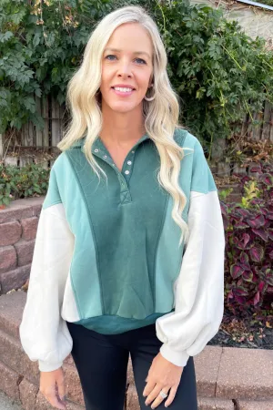 Emma Oversized Colorblock Pullovers