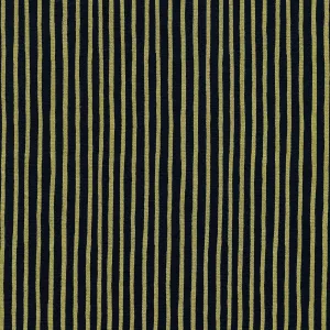 English Garden Painted Stripes Navy Metallic