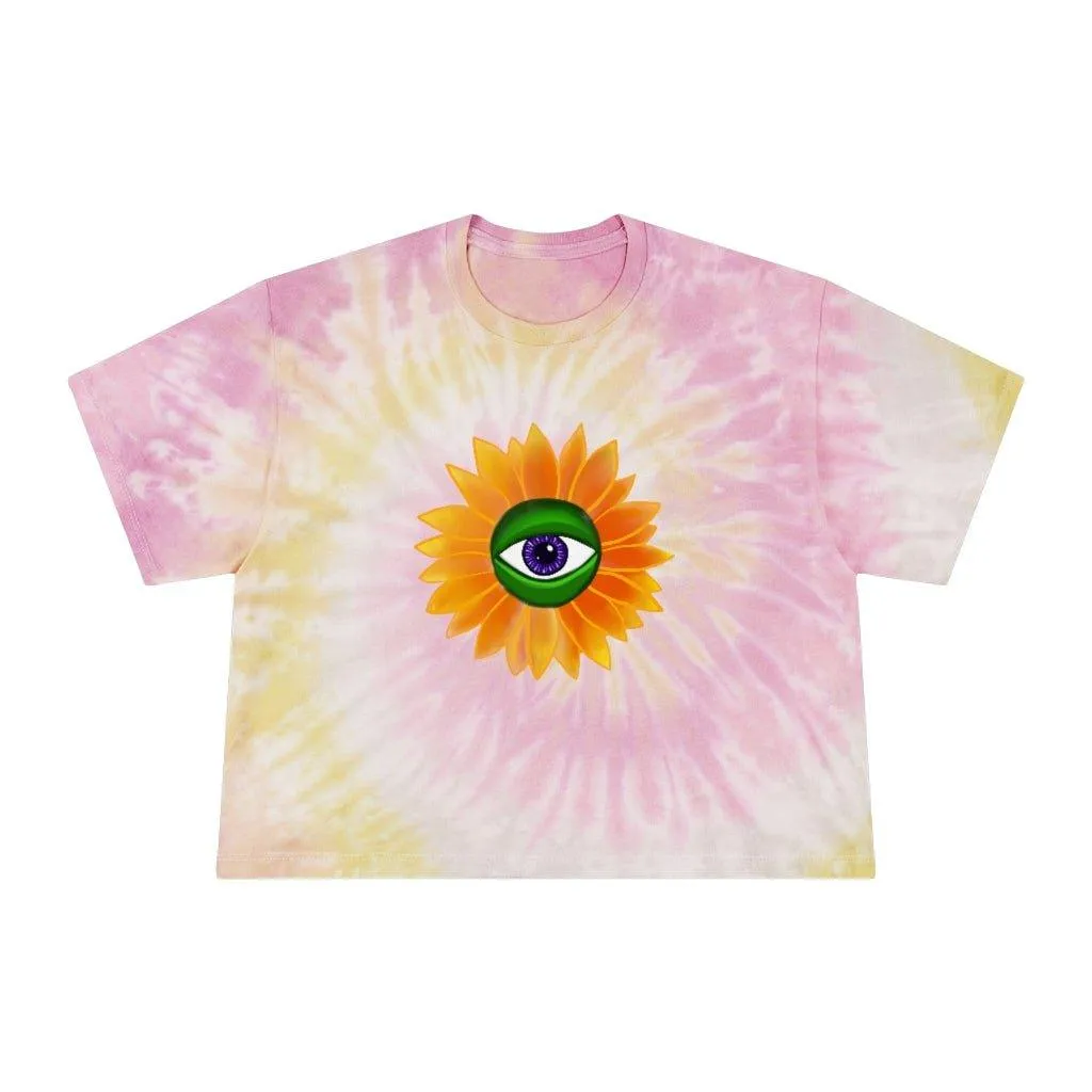 Eyem Shinin  Tie-Dye Crop Tee