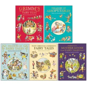 Fairy Tale Treasuries Series Collection 5 Books Set By Val Biro, H. C. Andersen