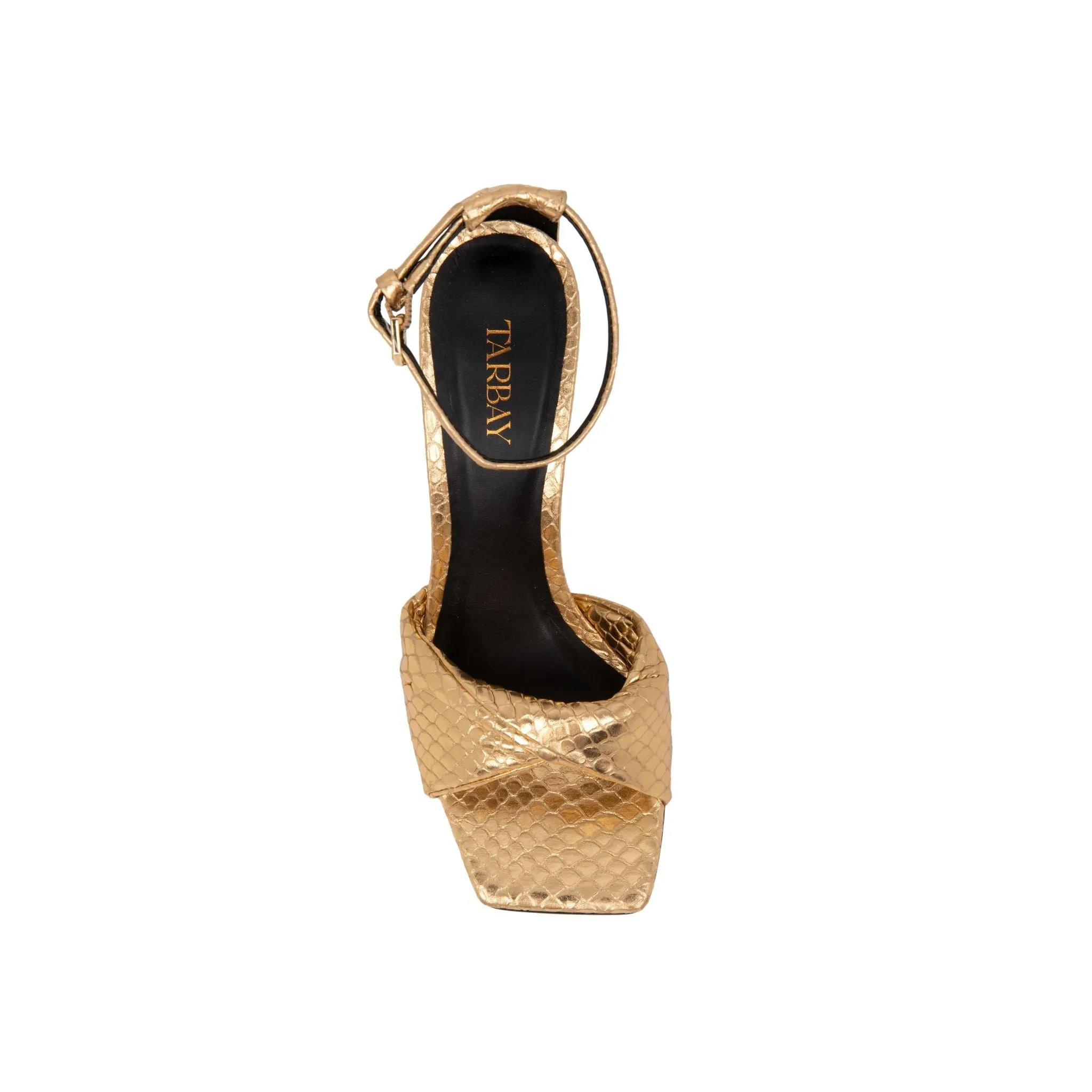 Griselda Sandals - Snake Gold