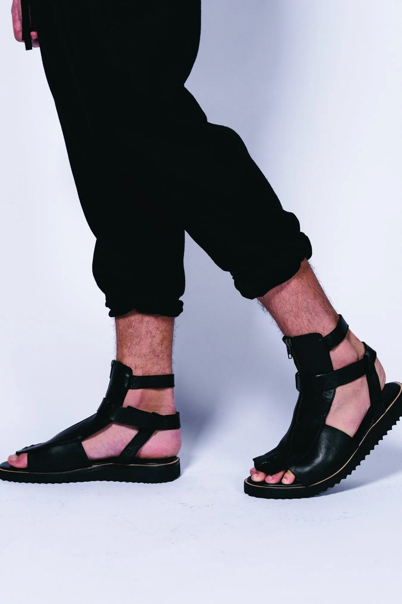 Homere Leather Sandal
