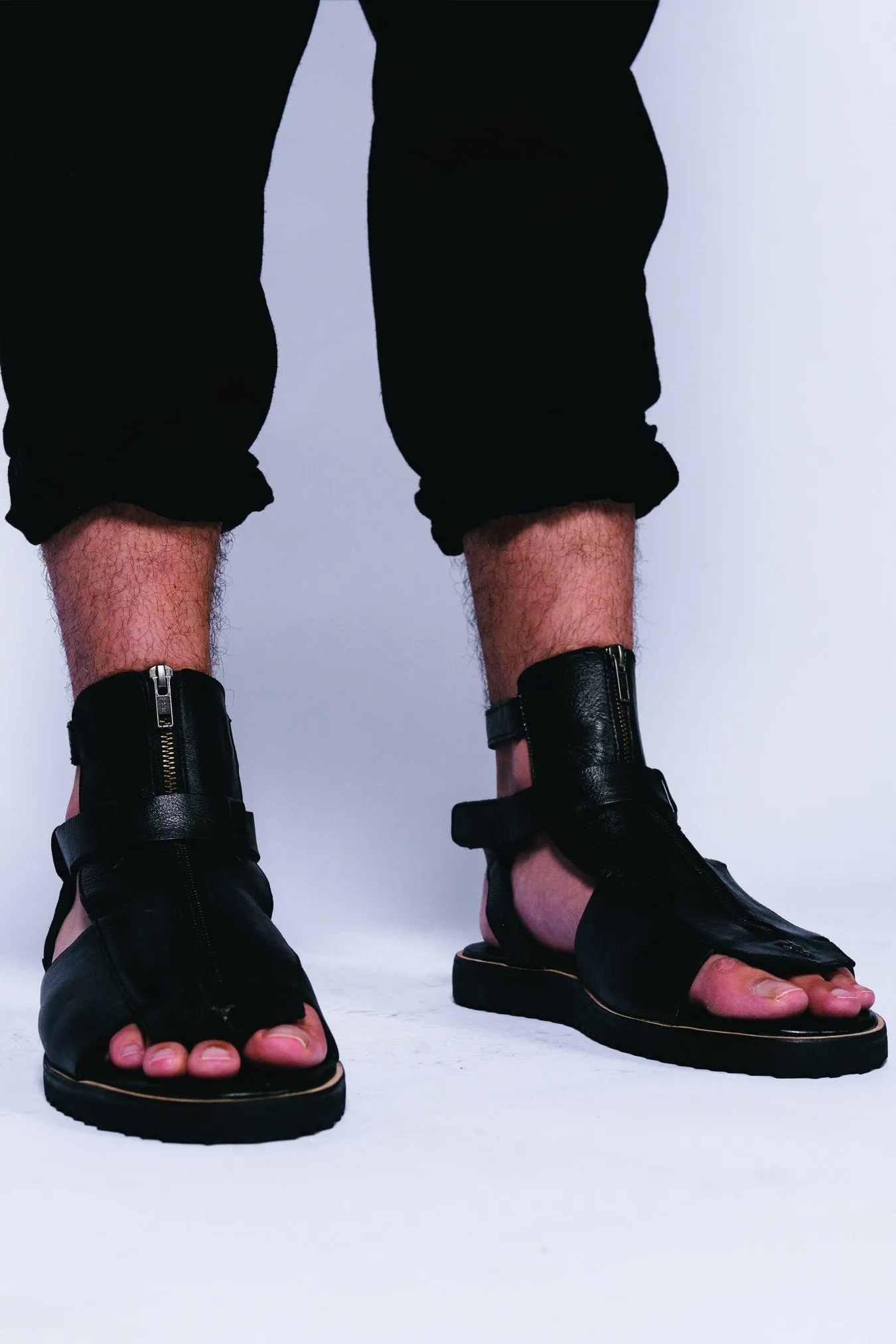Homere Leather Sandal