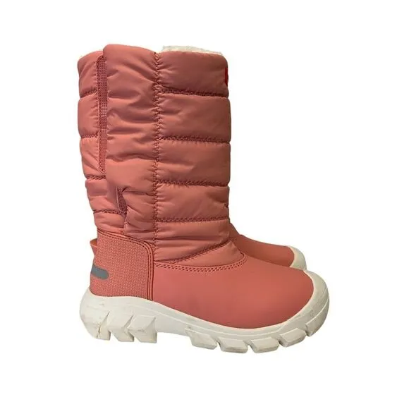 Hunter Kids Girls Intrepid Insulated Tall Vegan Snow Boots Size 1.5 US girls