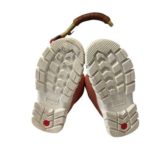 Hunter Kids Girls Intrepid Insulated Tall Vegan Snow Boots Size 1.5 US girls