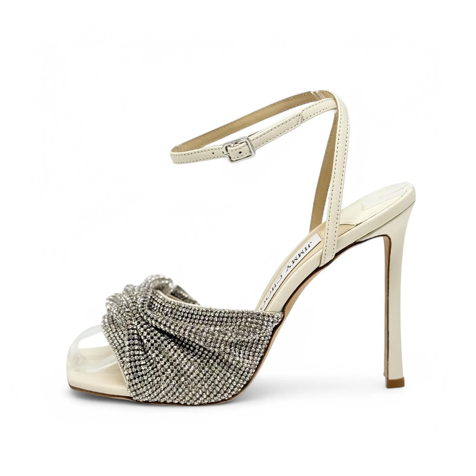 Jimmy Choo Latte Naria Sandals 36