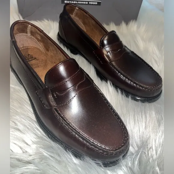 Jos. A. Bank Classic Fallston Loafers In Burgundy