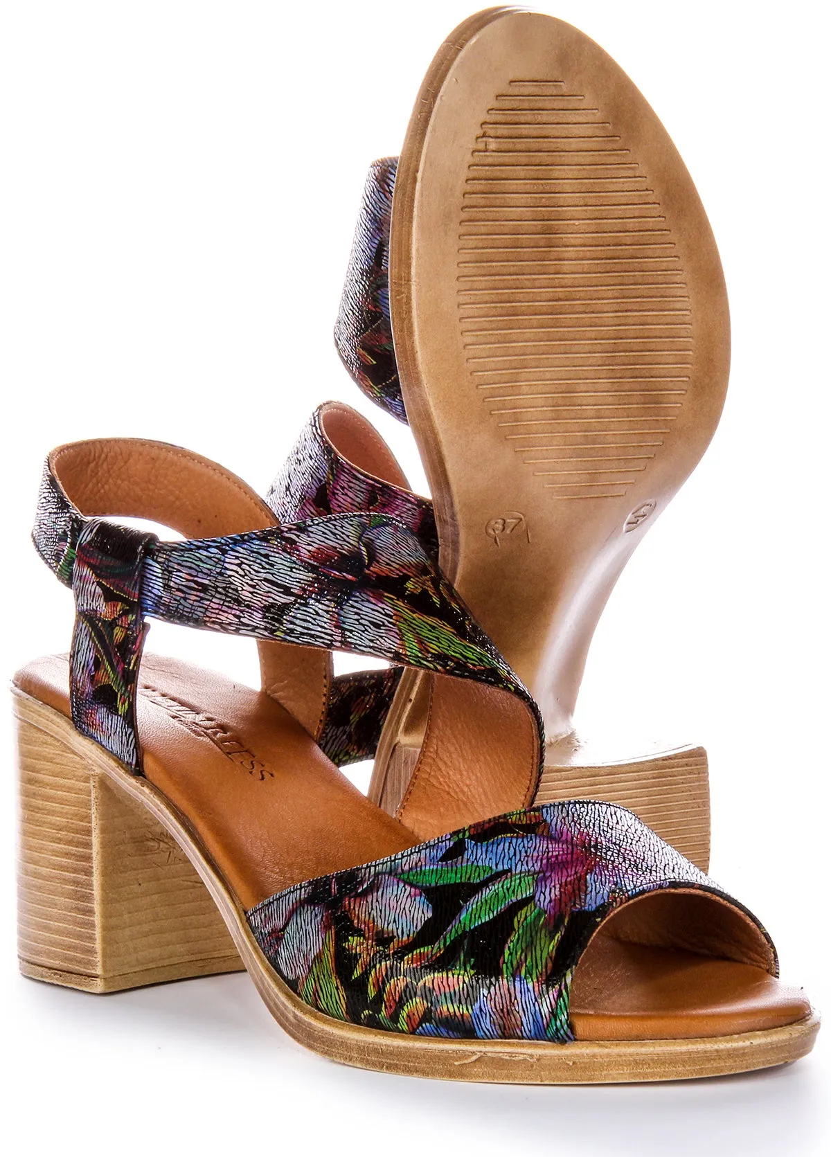Justinreess England Alyssa In Black Flower For Women | Secret Sale