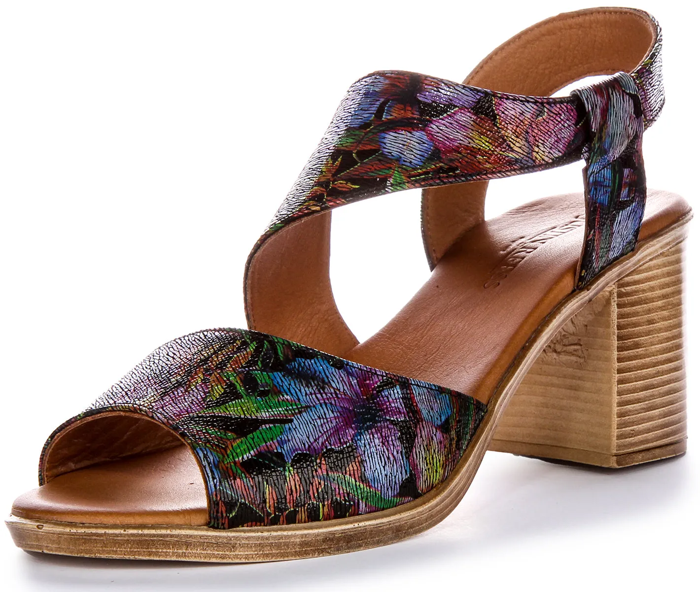Justinreess England Alyssa In Black Flower For Women | Secret Sale