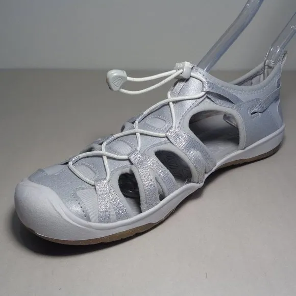 Keen Size 6 M MOXIE Silver Sport Sandals New Girls Kids Shoes