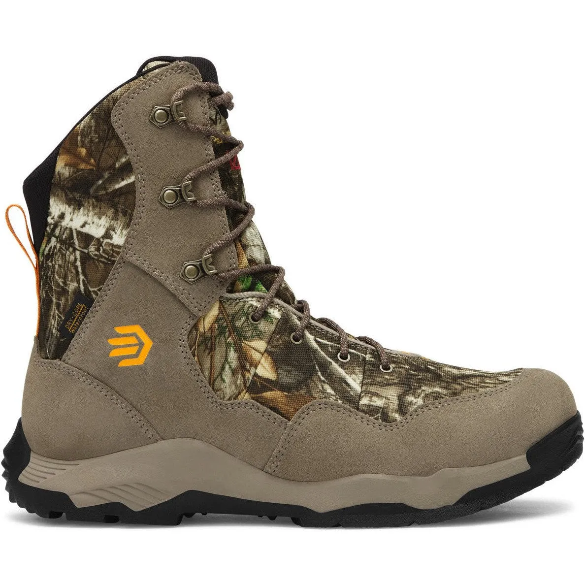 Lacrosse Men's Ridgeback 8" WP 1200G Lace Up Hunting Boot -Brown- 504225