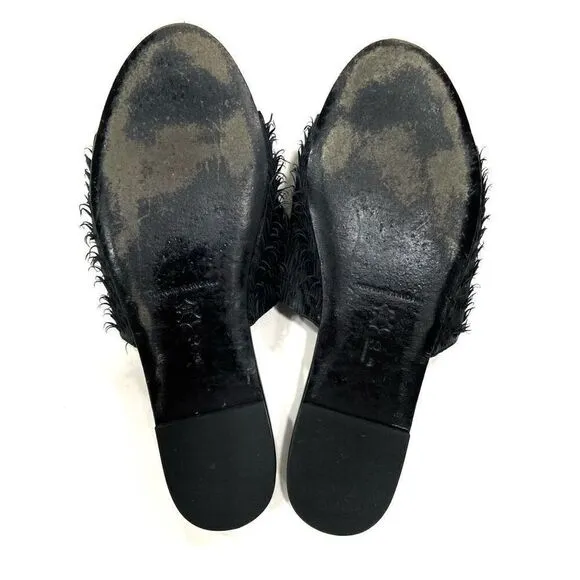 LOEFFLER RANDALL Ava Leather Slide Sandals