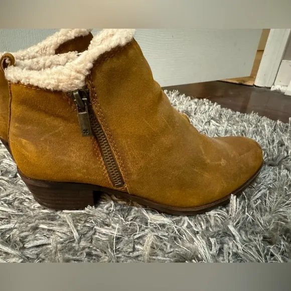 Lucky Brand Women’s brown ankle boots size 7