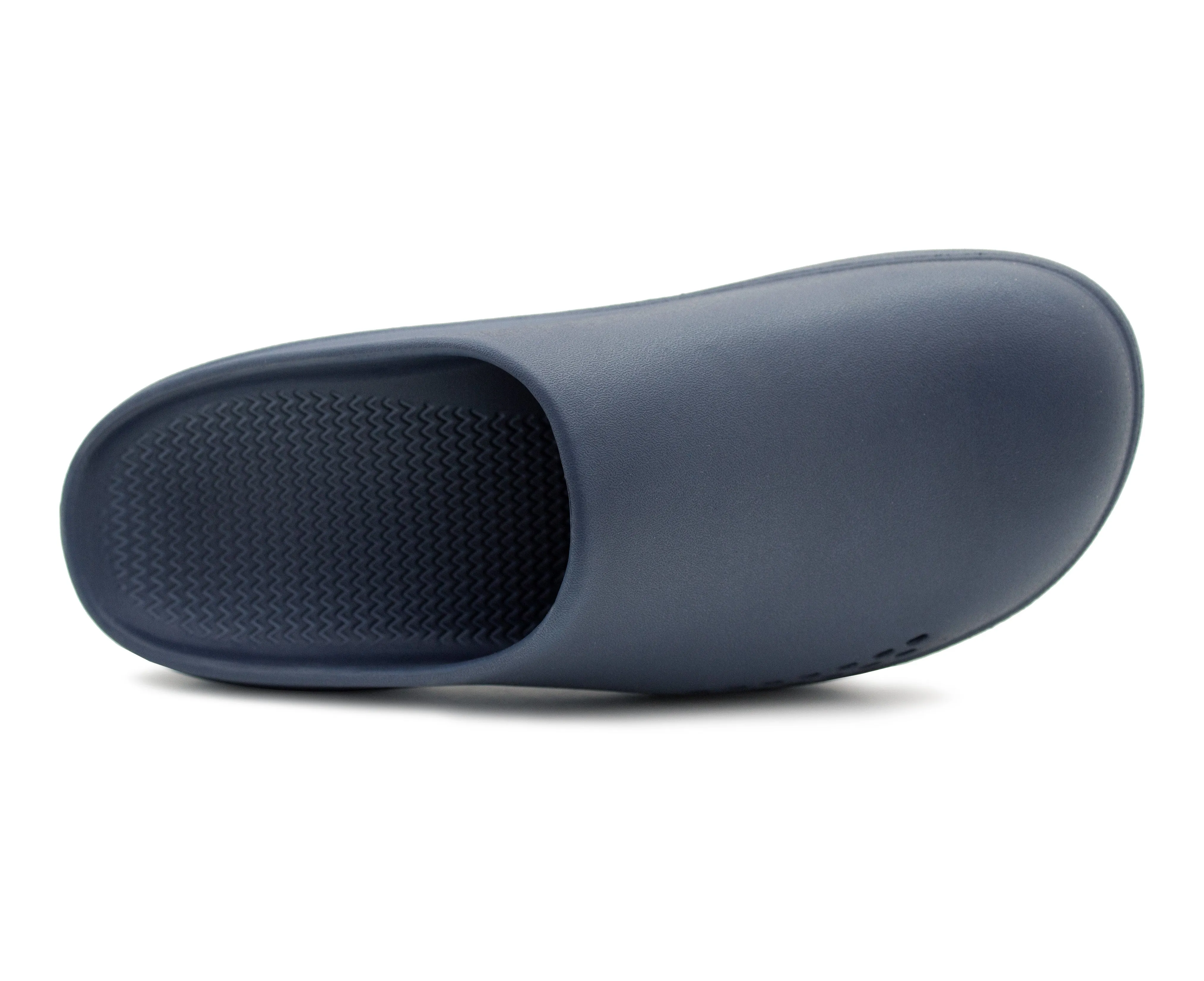 Mens Lightweight Garden Clogs Navy EVA Slip On Backless Breathable Summer Beach Hospital Casual Slippers Water Shoes