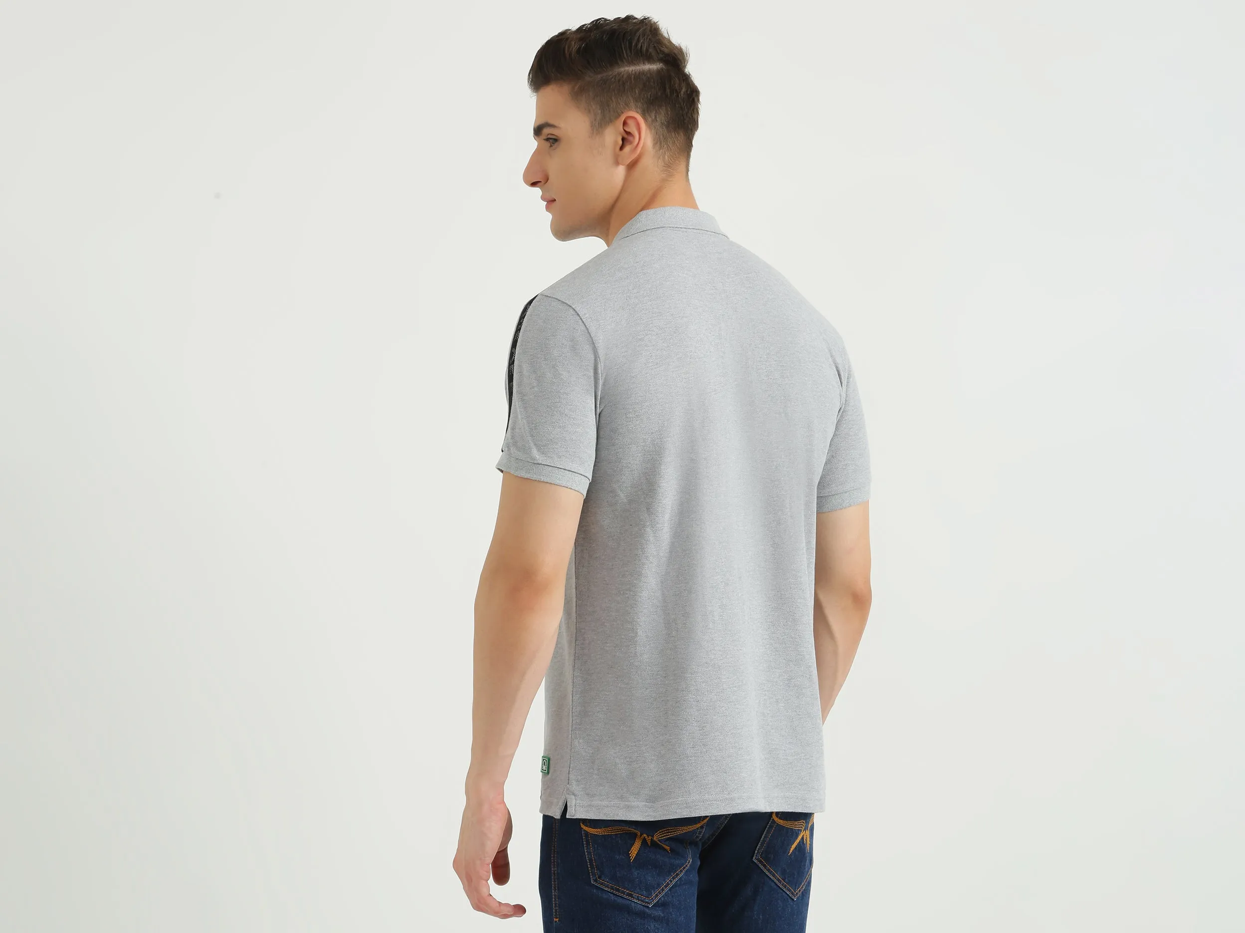 Mens Short Sleeve Solid Polo T-Shirt