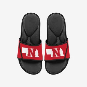 Nebraska Cornhuskers Foam Sport Slide