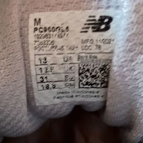 New Balance 990v5 Grey Suede Toddler Boys Sneakers Size 13 PRE-OWNED
