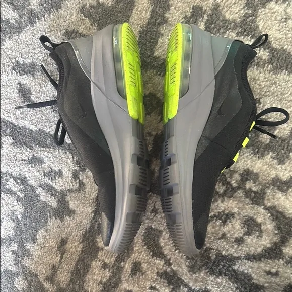 Nike Air Max Motion Black and Neon Green