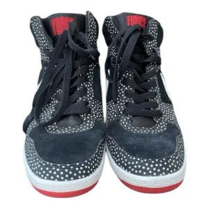 Nike Force Sky High “Polka Dot” Hidden Wedge Shoes Womens Sz 9.5 705148-001 RARE