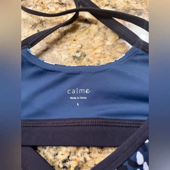 NWT Calme by Johnny Was Endurance Sports Bra