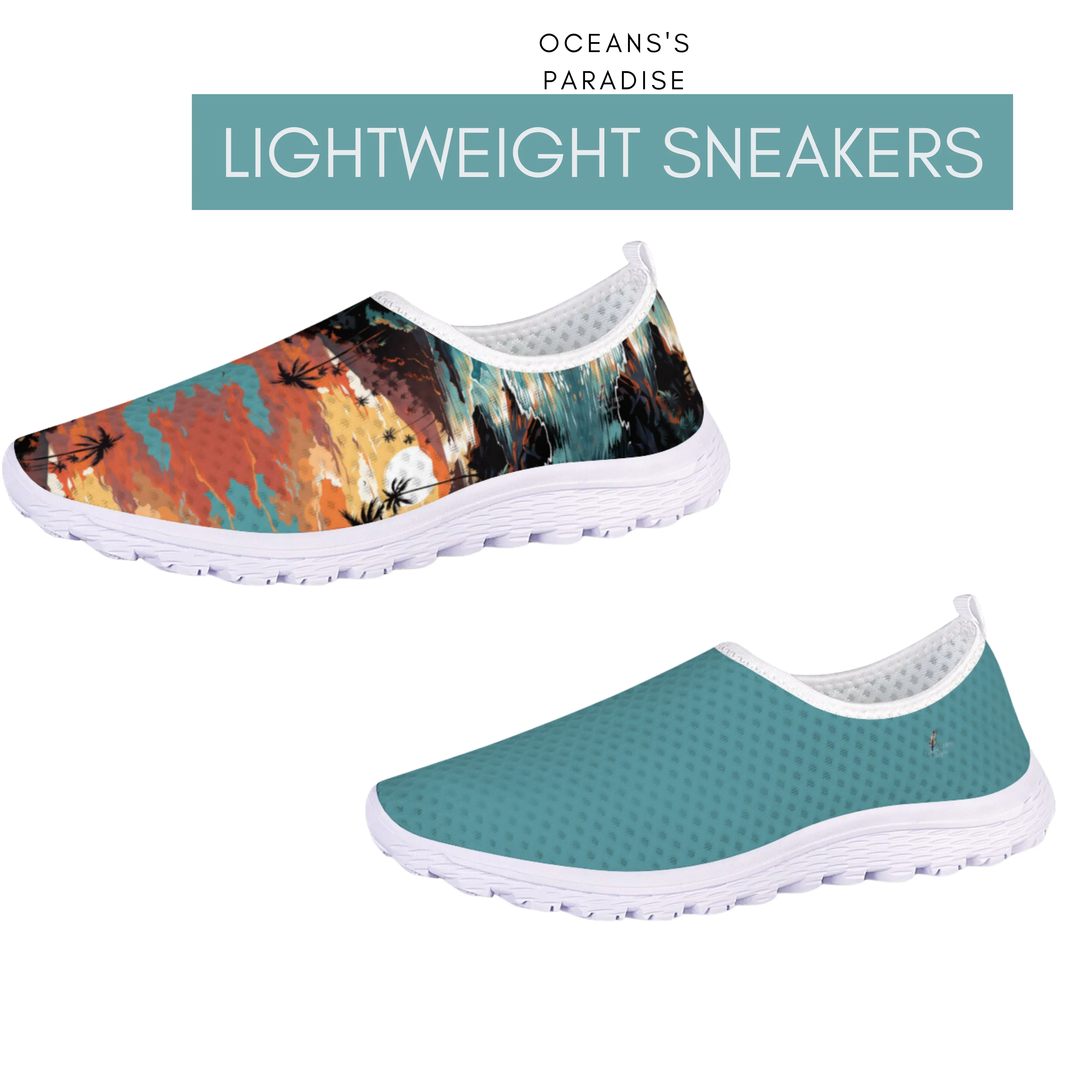 Ocean's Paradise Cushion Kicks