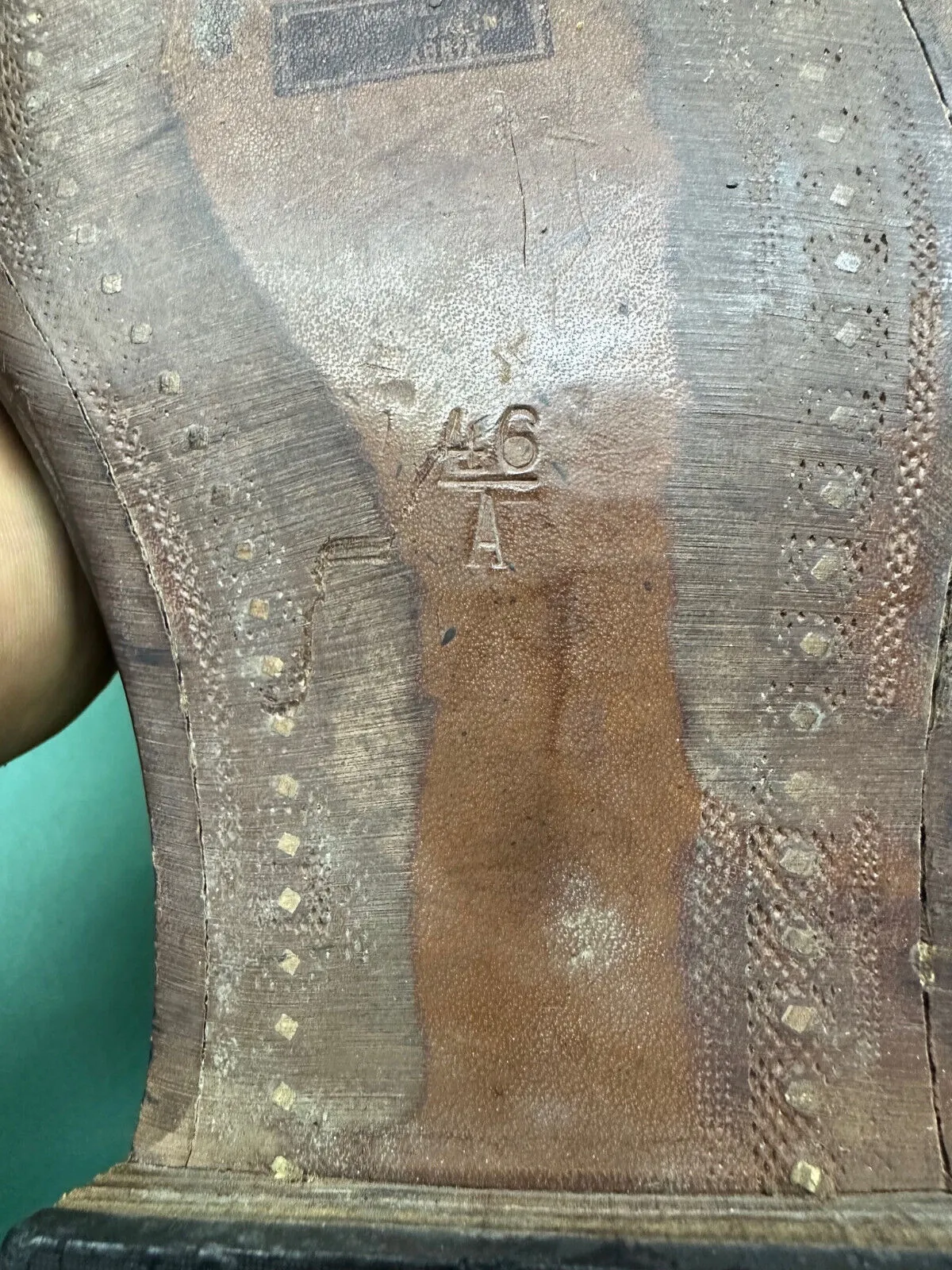 Original WW2 Swedish / German Army Marching Ski Boots 1942 Dated Size EU46 UK 11