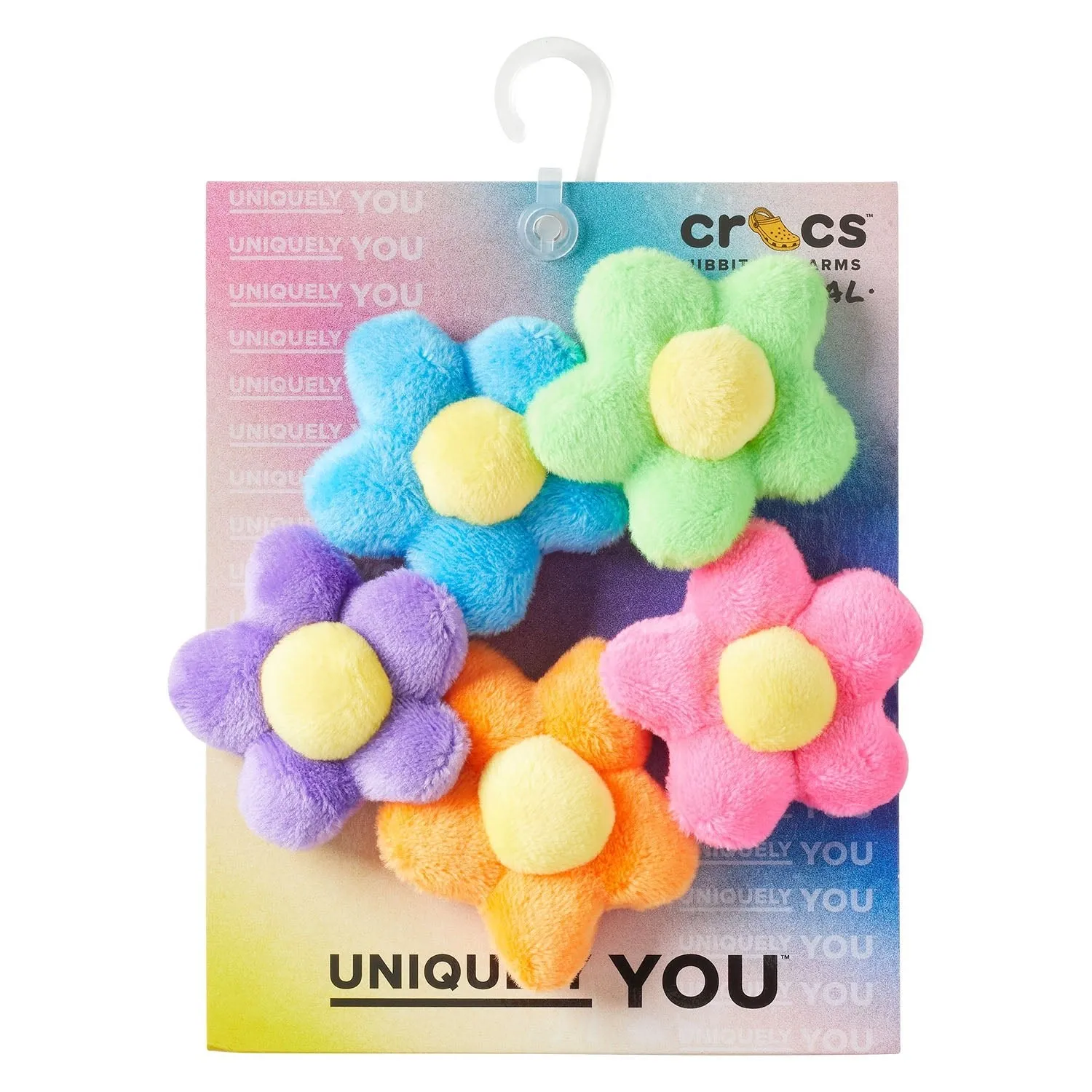 Plush Flower Power 5 Pack Jibbitz