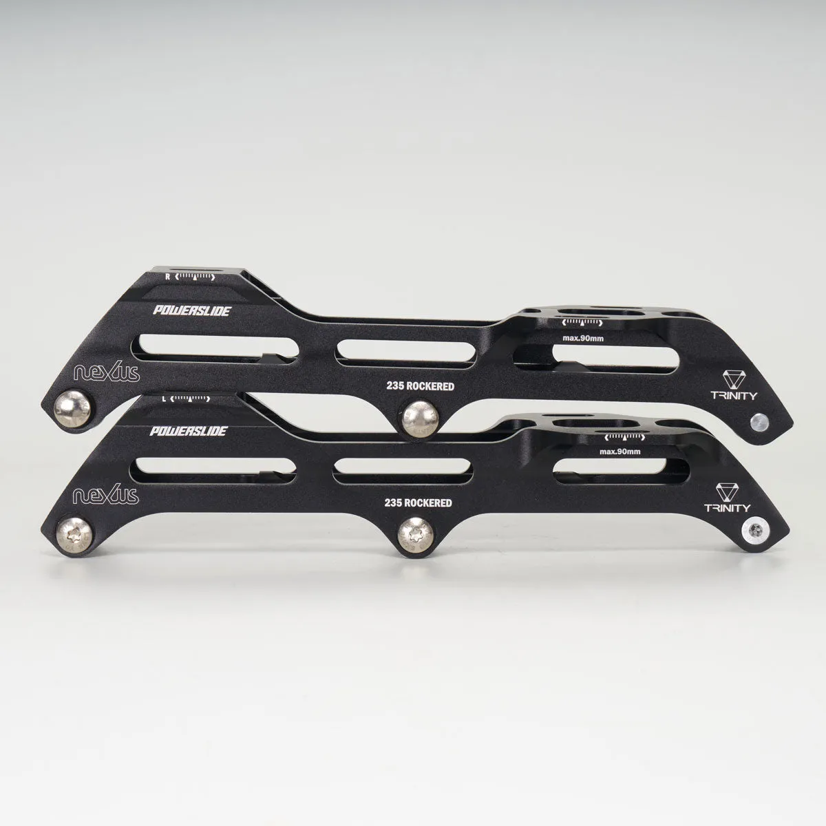 Powerslide Trinity Nexus Rocker 235mm 3x90 - Black Frames